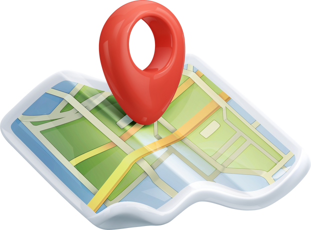 City map 3d icon